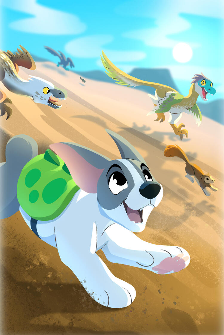 My Time Traveling Dog- Short story